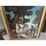 Средна картина масло на платно Испания - 3679